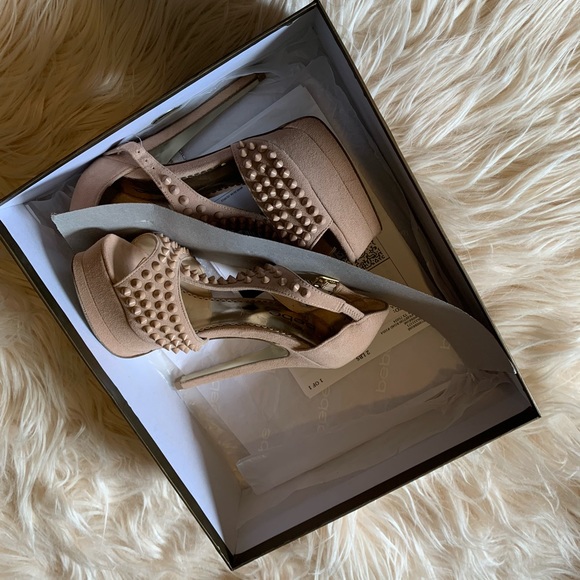 BEBE Dalia Spike Studded Sandal - Picture 3 of 7